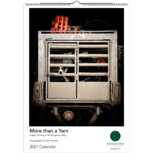 'MORE THAN A YARN' Wall calendars 2027 (A3 - New Zealand Dates)